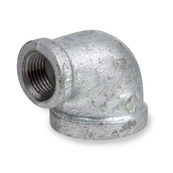 Anvil/Mueller 90-Degree Reducing Elbow, Galvanized - 2" x 1-1/2"