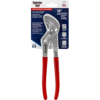 Superior Tool Water Pump Pliers - 10"