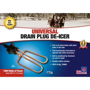Drain Plug Deicer, 1500w 
