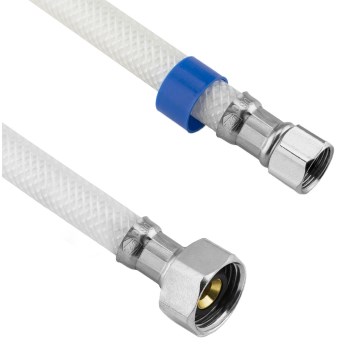 Poly Braided Faucet Connector - 3/8" Comp x 1/2" FPT x 20"