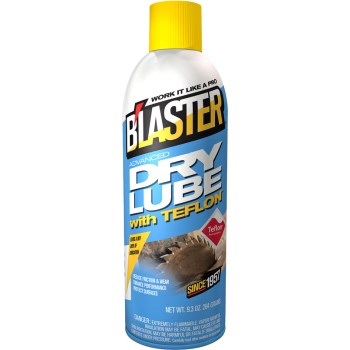 B'Laster The Dry Lube w/Teflon ~ 9.3 oz Aerosol