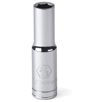 GearWrench Deep Socket - 3/8" Drive, 6-Point SAE, 3/8"