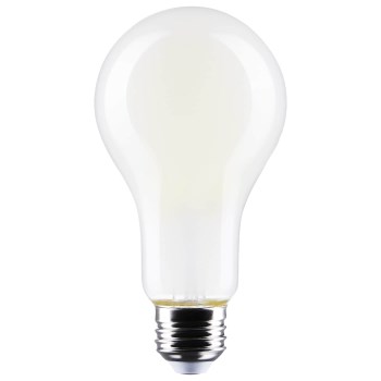 Satco LED A21 Bulb, Frosted - 18.5W, 150W Equivalent