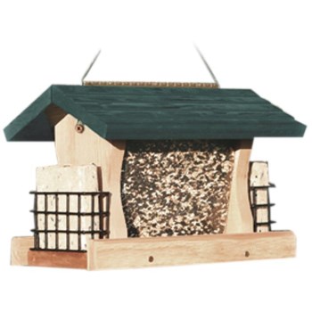 Bird Feeder - Deluxe Cedar Chalet 
