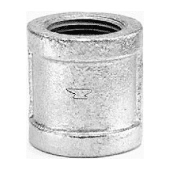 Malleable Coupling - Galvanized Steel - 1/2 inch