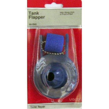 Larsen - Vinyl Toilet Flapper w/ Weep Hole