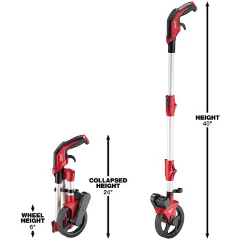 Milwaukee 6" Measuring Wheel - 10,000 Ft Range