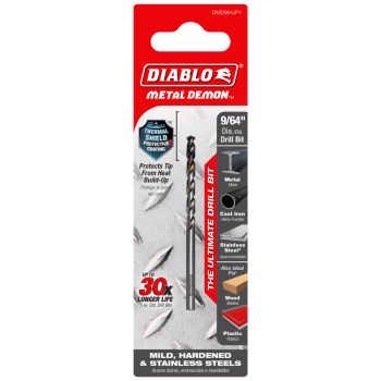 Freud Diablo High-Speed Steel Drill Bit - 9/64"