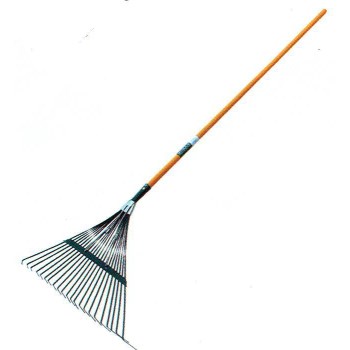 Seymour 22 Tine Steel Leaf Rake    18" Head