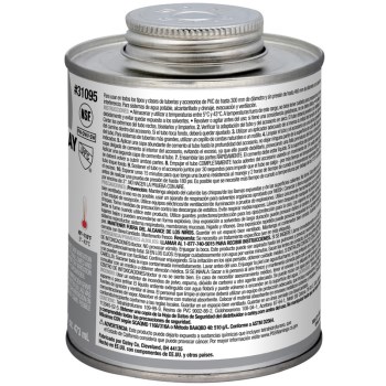 16oz Gy Hd Pvc Cement