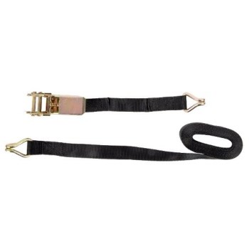 Ratchet Strap, Double J-Hook - 1" x 16 Ft