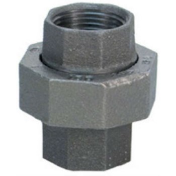 Anvil Ground Joint Union, Black Steel - 3/4"