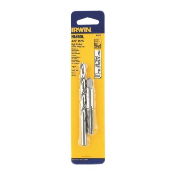 Irwin Tap and Drill Bit Set - 3/8"-16 NC