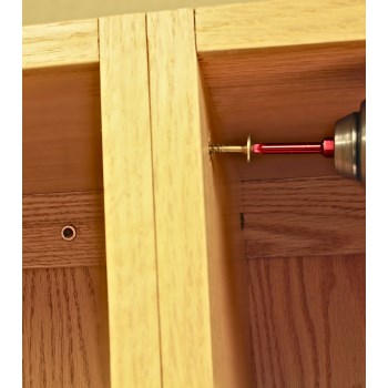 Low Profile Cabinet Screw - #8 x 1-1/2", 100pk