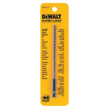 Masonary Bit, 3/16 inch