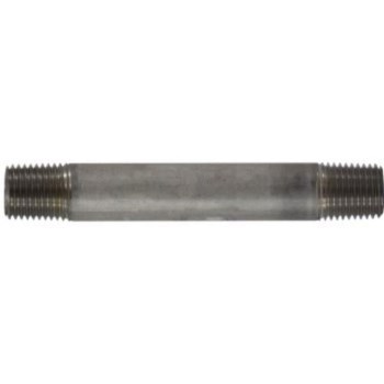 Stainless Steel Pipe Nipple - 1/8" x 6"
