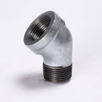 Anvil Galvanized Malleable Iron 45-Degree Street Elbow  2"