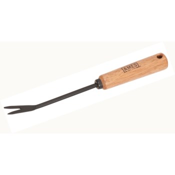 Hand Weeder with Wood Handle ~ 12-1/4" H x 1-1/2" W  