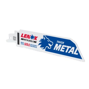 Lenox Lazer Recip Blade, Bi-Metal - 6" 14 TPI