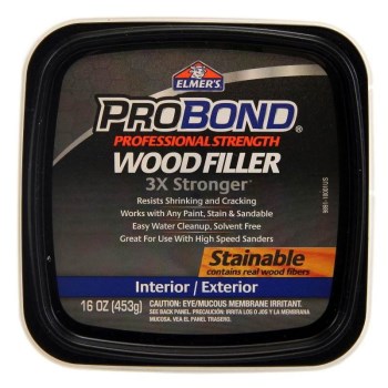 Elmer's ProBond Wood Filler, Interior/Exterior - Pint