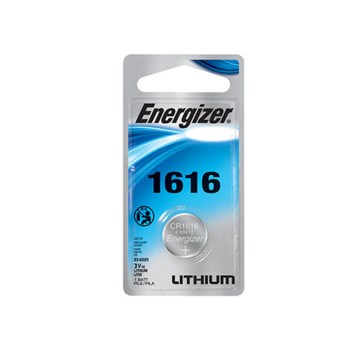 Energizer Lithium Coin Battery, CR1616 - 3V