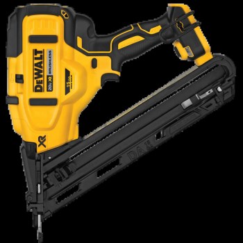 DeWalt 20V MAX XR 15GA Angled Finish Nailer, Bare Tool