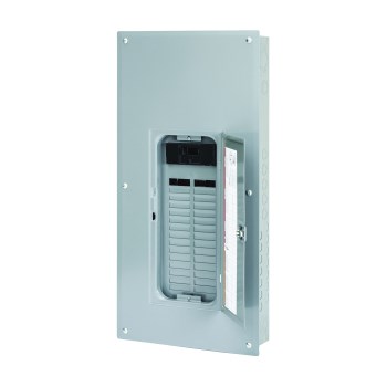 Main Breaker Load Center, Indoor - 200 Amp, Grey