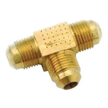 Anderson Metals Lead Free Brass Flare Tee - 1/2"