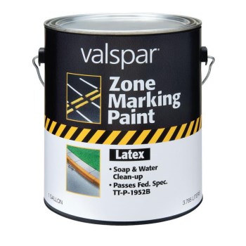 Zone Marking Paint, White ~ Gallon