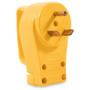 Camco Power Grip 30-Amp RV Replacement Male Plug