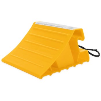 Camco RV Super Wheel Chock With Rope - For Tires Up To 29"