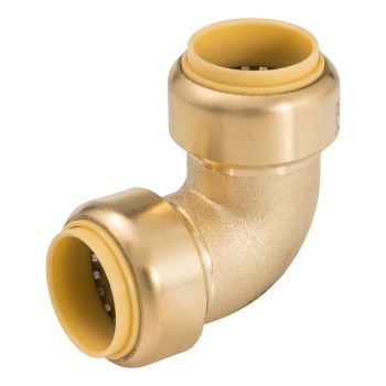 90 Deg Brass Elbow - 3/4" x 3/4"