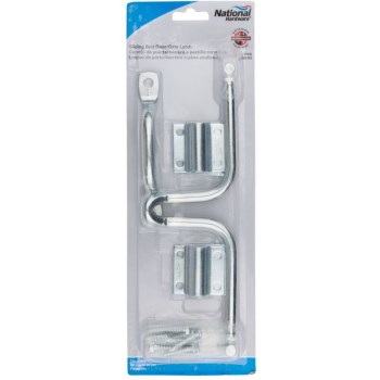  Sliding Bolt Door & Gate Latch ~ Zinc Plated