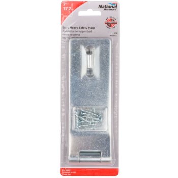 Zinc Safety Hasp ~ 7"  