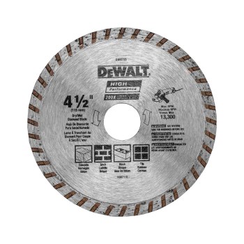 High Performance Masonry Diamond Blade - 4-1/2"