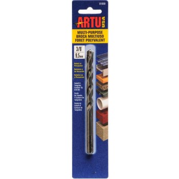 Drill Bit, Multi-Purpose ~ 3/8" x 5 - 3/16"