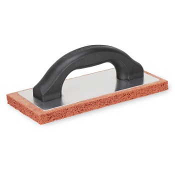 Coarse Red Rubber Float - 9" x 4"