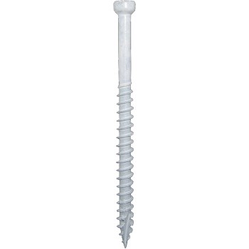 GRK FIN/Trim Screw, White - #8 x 2-1/2", 100pk
