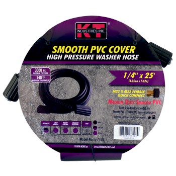 1/4" x 25' Pressure Hose