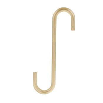 Small S-Hook - Brushed Gold