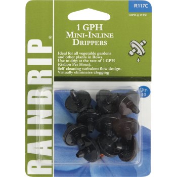 Mini In-Line Drippers, PPC ~ 1 GPH