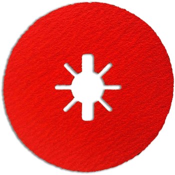 Diablo Fiber Sanding Disc, Aluminum Oxide 4pk - 24 Grit