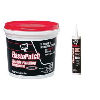 Elastopatch Patching Compound, Smooth,  ~ 10.1 oz Tube