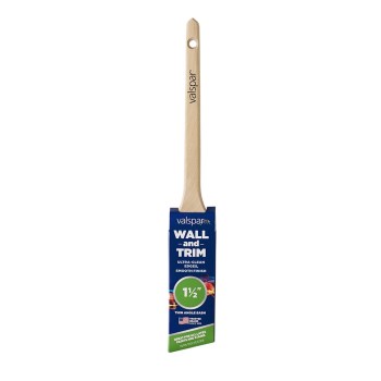 Valspar Wall and Trim Angle Sash Brush - 1-1/2"