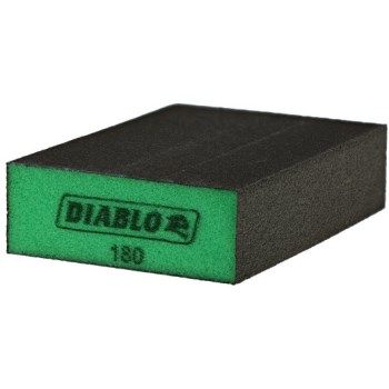 Diablo Flat Edge Sanding Sponge, 180 Grit