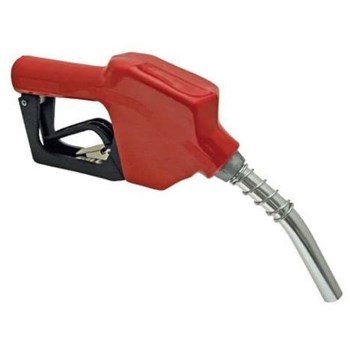 Apache Auto Shut-Off Fuel Nozzle, Red - 3/4"
