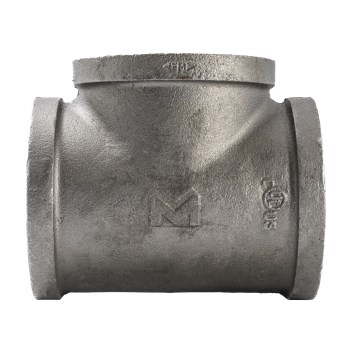 Anvil/Mueller Malleable Tee, Black - 4"