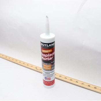 Rutland Fireplace Mortar Cartridge - Black