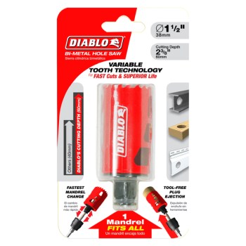 Diablo Hole Saw - 1-1/2"