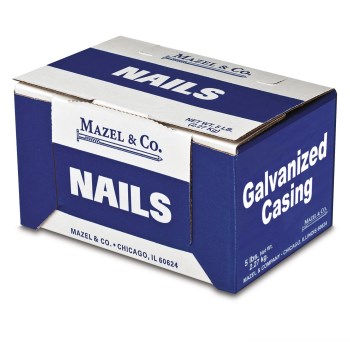 Mazel Galvanized Casing Nails - 16d, 5 Lb
